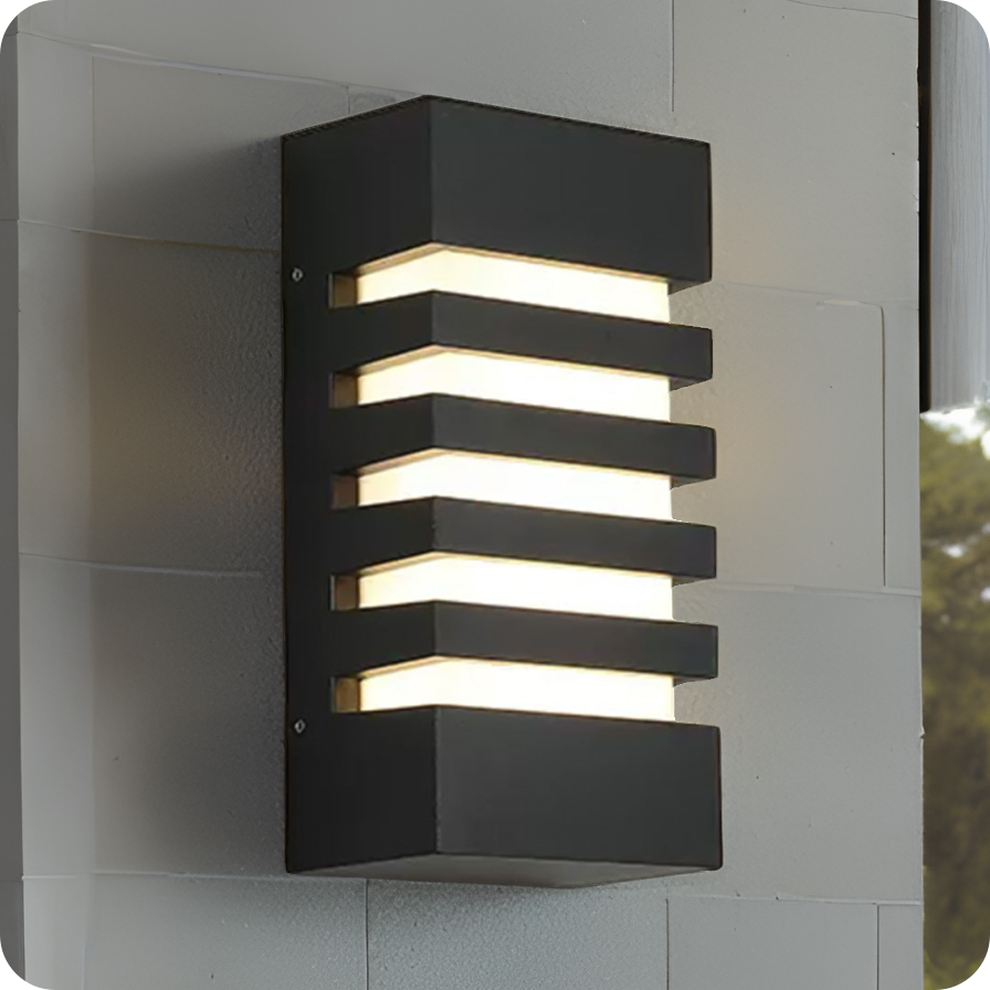 Grille Outdoor Wall Light